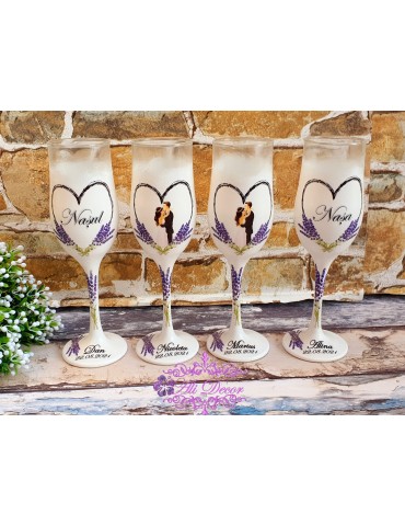 Pahare personalizate nunta...