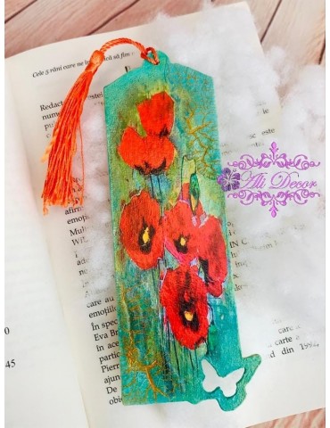 Semn de Carte "Flori de...