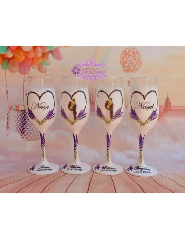 Pahare personalizate nunta...