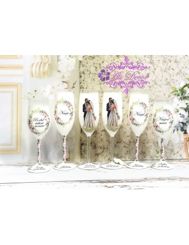 Pahare personalizate nunta...