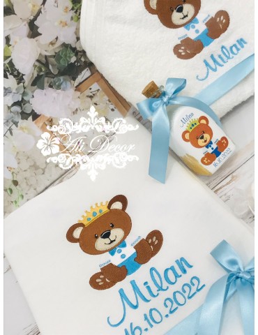 Trusou de botez cu foita de...