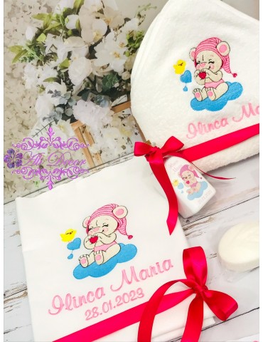 Trusou de botez "The sleepy...