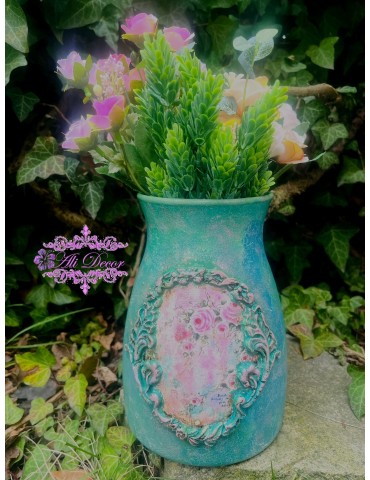 Vaza personalizata "Flori...