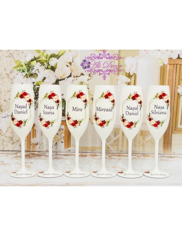 Pahare personalizate nunta...