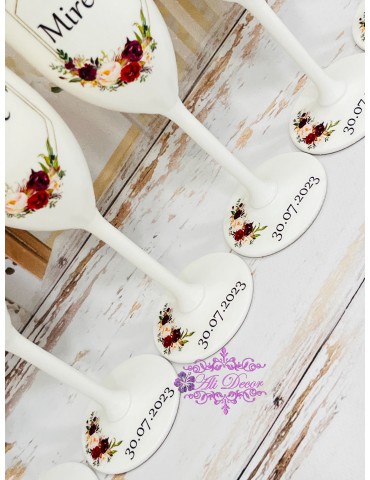 Pahare personalizate nunta...