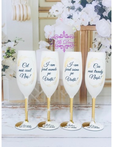 Pahare personalizate nunta...