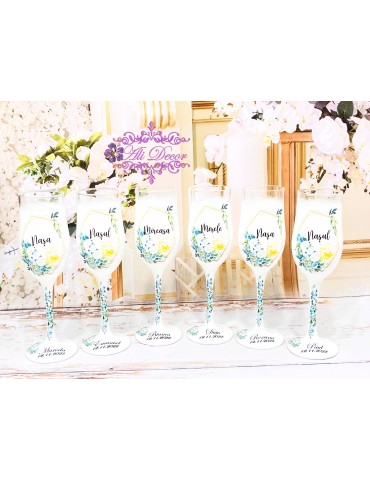 Pahare personalizate nunta...