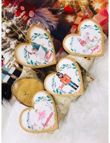 Glob personalizat inima "Family" Cod 56