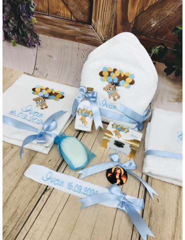 Trusou de botez cu foita de...