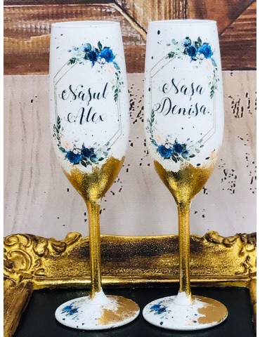 Pahare personalizate nunta...