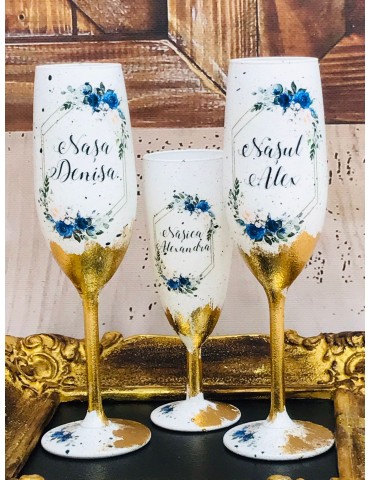 Pahare personalizate nunta...