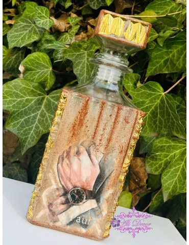 Sticla personalizata foita aur Cod CB 07