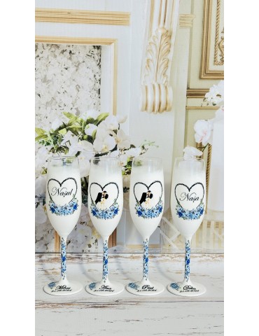 Pahare personalizate nunta...