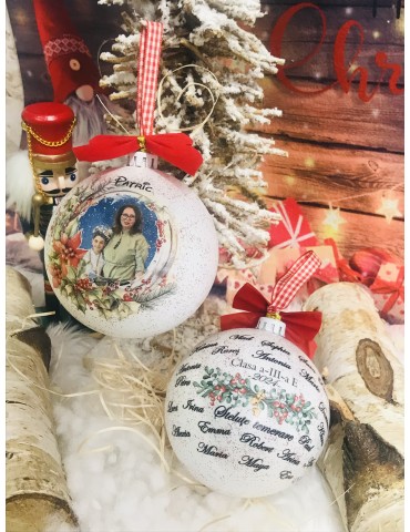 Glob personalizat cu elevii...