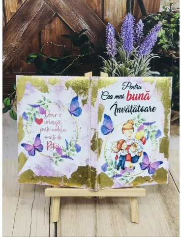 Agenda gold "Invatatoare" Cod 04