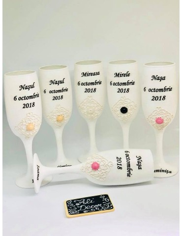 Pahare personalizate nunta...