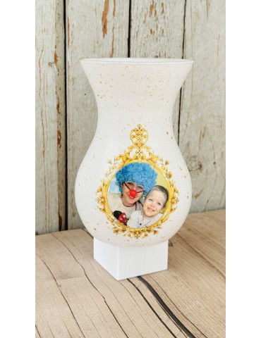Vaza personalizata cu poza...