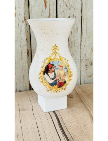 Vaza personalizata cu poza...