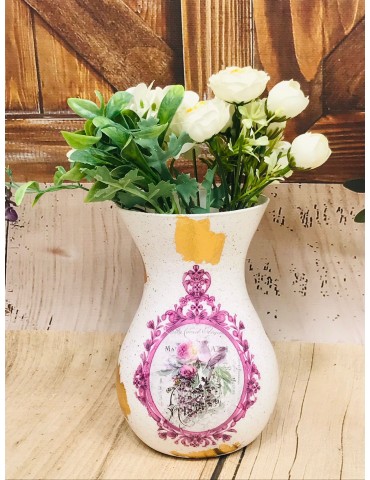 Vaza personalizata cu foita...
