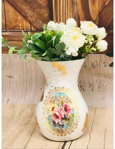 Vaza personalizata cu foita...