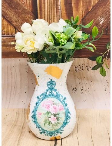 Vaza personalizata cu foita...