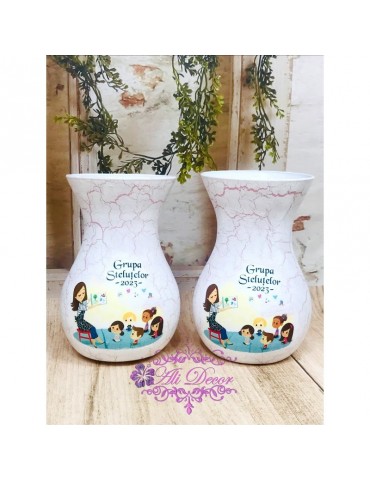 Vaza personalizata "Grupa stelutelor" Cod 36