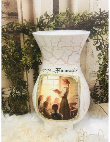 Vaza personalizata "Grupa fluturasilor" Cod 37
