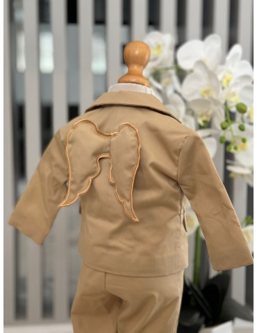 Costum botez baietel cu...