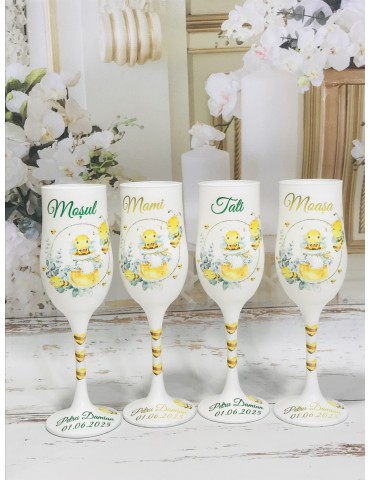 Pahare personalizate botez...