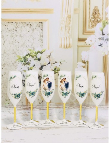 Pahare personalizate nunta...