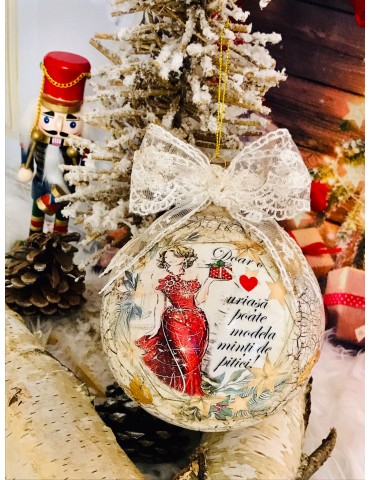 Glob de Craciun din sticla...