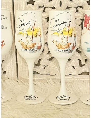 Pahare personalizate nunta...