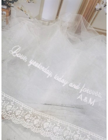 Voal mireasa personalizat...