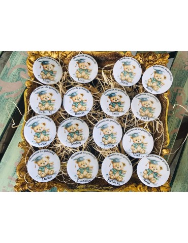 Insigna personalizata “Adio...