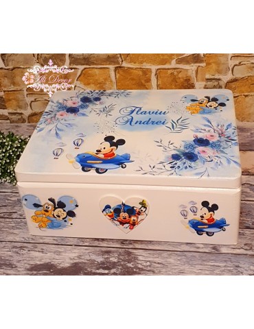 Trusou de botez "Mickey...