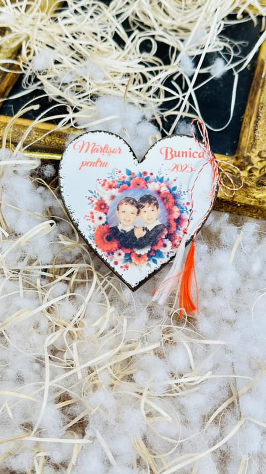 martisor personalizat cu poza